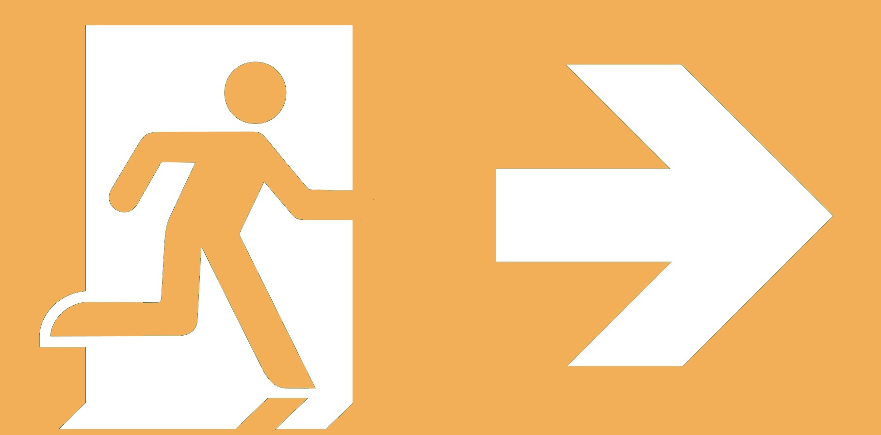 Notausgang Symbol