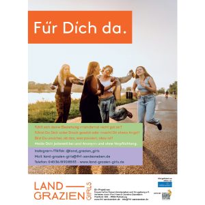 Plakat LAND-GRAZIEN Girls - Digital